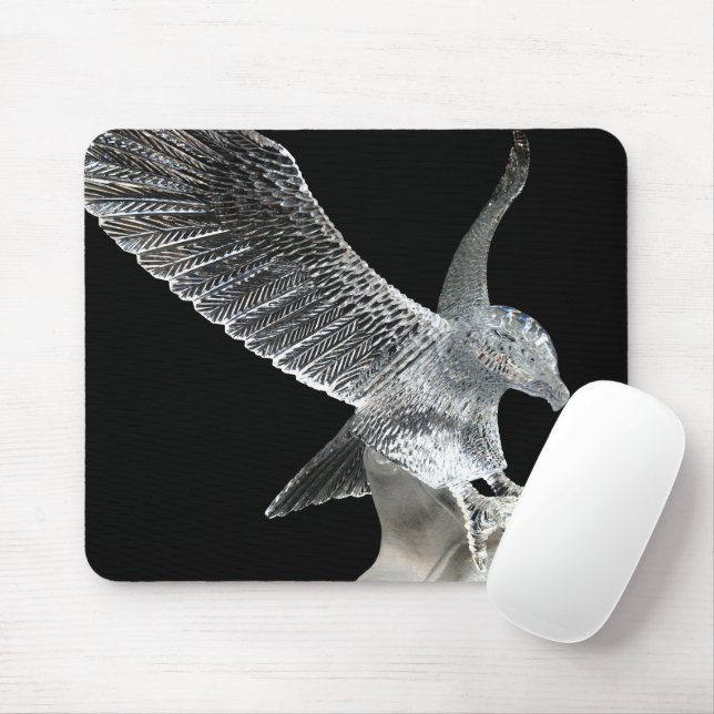 Tapis De Souris Plaque de souris Crystal Eagle (Avec souris)