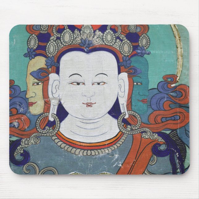 Tapis De Souris Plaque de souris de Bouddha Tibétain (Devant)