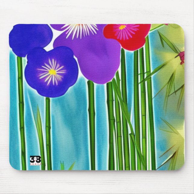 Tapis De Souris Plaque de souris en bambou (Devant)