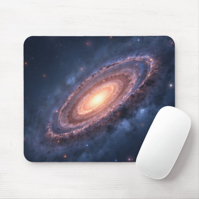 Tapis De Souris Plaque de souris galaxie (Avec souris)