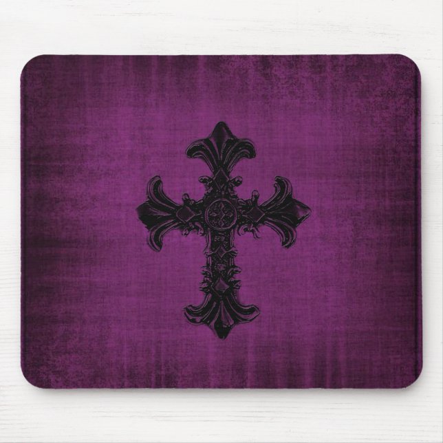 Tapis De Souris Plaque de souris gothique (Devant)