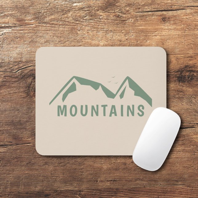 Tapis De Souris Plaque de souris Green Mountains (Green Mountains Mouse Pad)