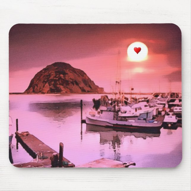 Tapis De Souris Plaque de souris Harbour Hues (Devant)
