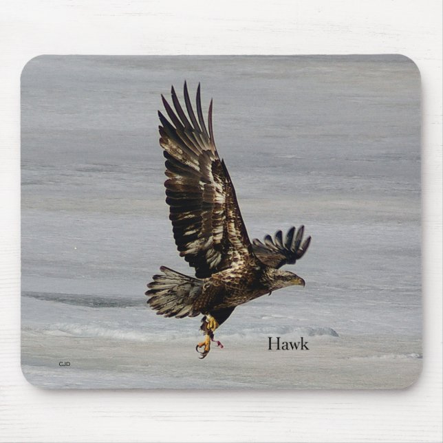 Tapis De Souris Plaque de souris Hawk (Devant)