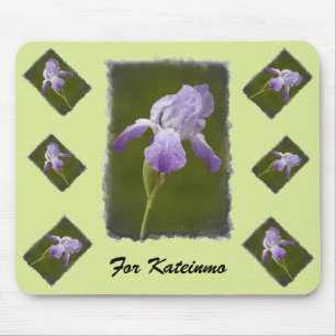 Tapis De Souris Plaque de souris Iris, Pour Kateinmo