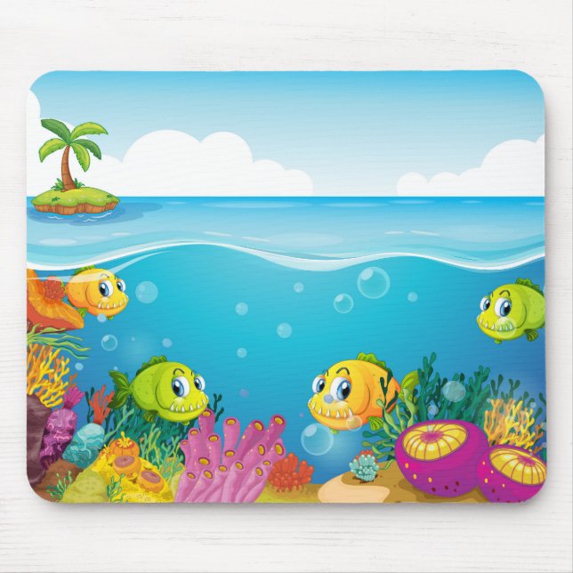 Tapis De Souris Plaque de souris Ocean Bliss (Devant)