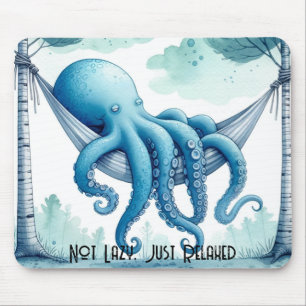 Tapis De Souris Plaque de souris Octopus Relaxée