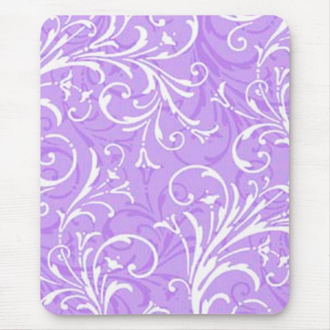 Tapis De Souris Plaque de souris ornementale violette (Devant)