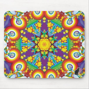 Tapis De Souris Plaque de souris Phyletic Kaleidoscope