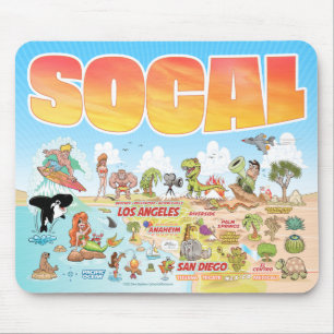 Tapis De Souris Plaque de souris SoCal
