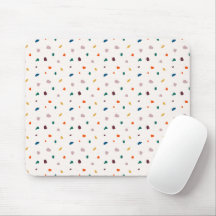 Plaque de souris Terrazzo - Accessoire de bureau m