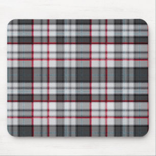 Tapis De Souris Plaque de tartane texturée grise