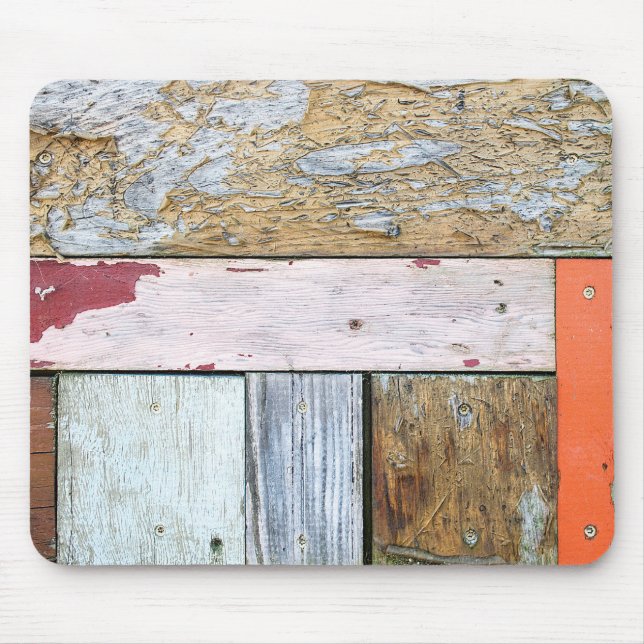 Tapis De Souris Plaques en bois patinées (Devant)