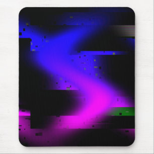 Tapis De Souris Plasma noir brillant