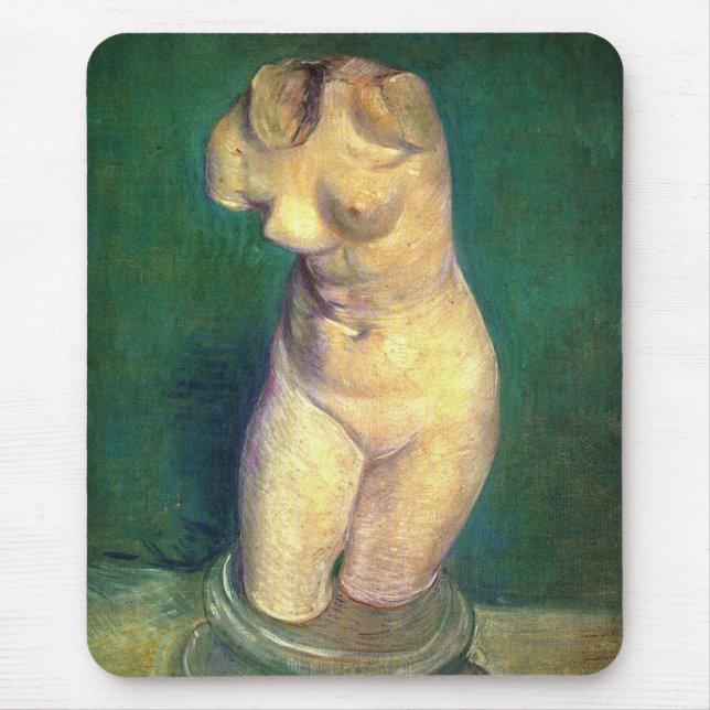 Tapis De Souris Plaster Statuette Femme Torso par Vincent van Gogh (Devant)