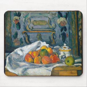 Tapis De Souris Plat des pommes Paul Cezanne Célèbre Arts visuels 