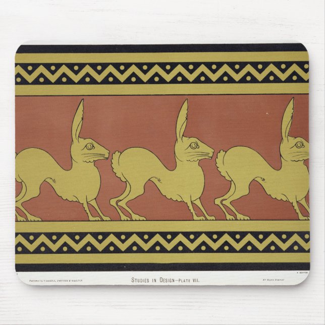 Tapis De Souris Plat VII des "études dans la conception", (Devant)