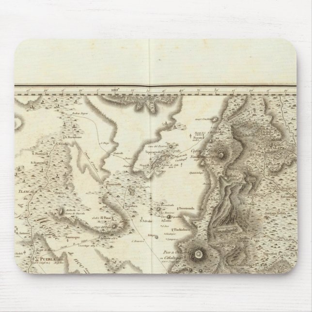 Tapis De Souris Plateau de Mexico (Devant)