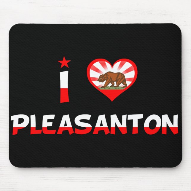 Tapis De Souris Pleasanton, CA (Devant)