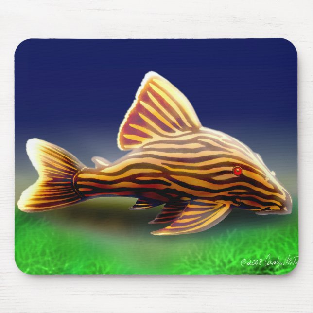 Tapis De Souris Pleco royal Mousepad (Devant)