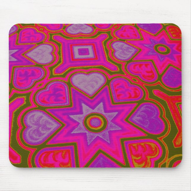 Tapis De Souris 'Plein d'amour' Mousepad (Devant)
