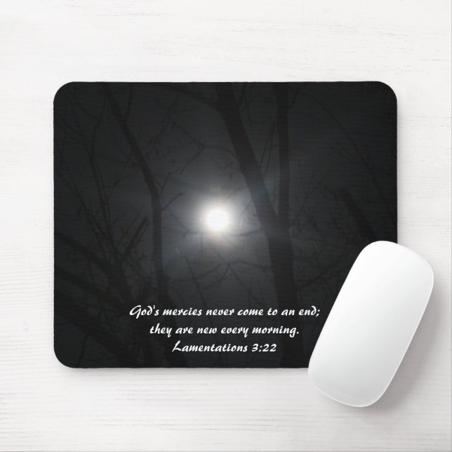 Tapis De Souris Pleine lune Mousepad (Avec souris)