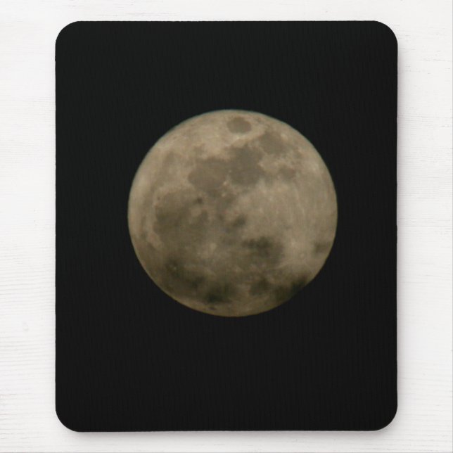 Tapis De Souris Pleine lune Mousepad (Devant)