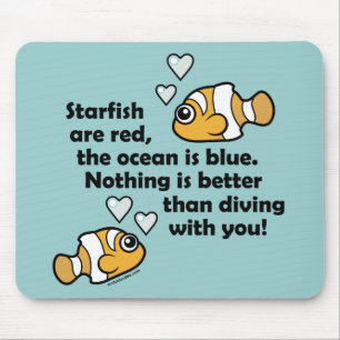 Tapis De Souris Plongée avec toi