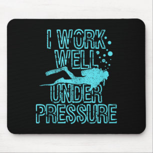 Tapis De Souris Plongée en scaphandre - Cadeau drôle de plongeur e