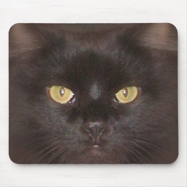 Tapis De Souris plots réflectorisés noirs (Devant)