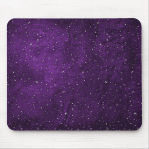 Tapis De Souris Pluie sur la souris mauve