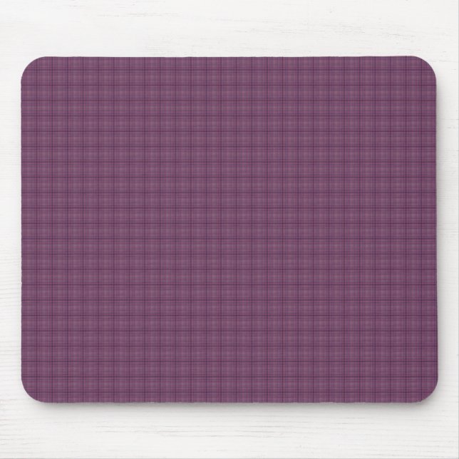 Tapis De Souris Plum violet Carrés Mousepad (Devant)
