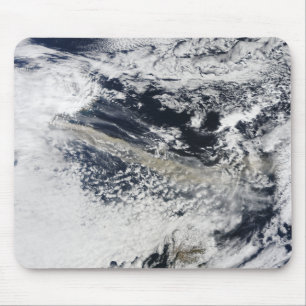 Tapis De Souris Plume de cendres du volcan Eyjafjallajokull