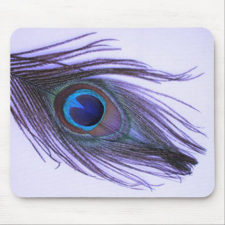 Tapis De Souris Plume pourpre 2 de paon