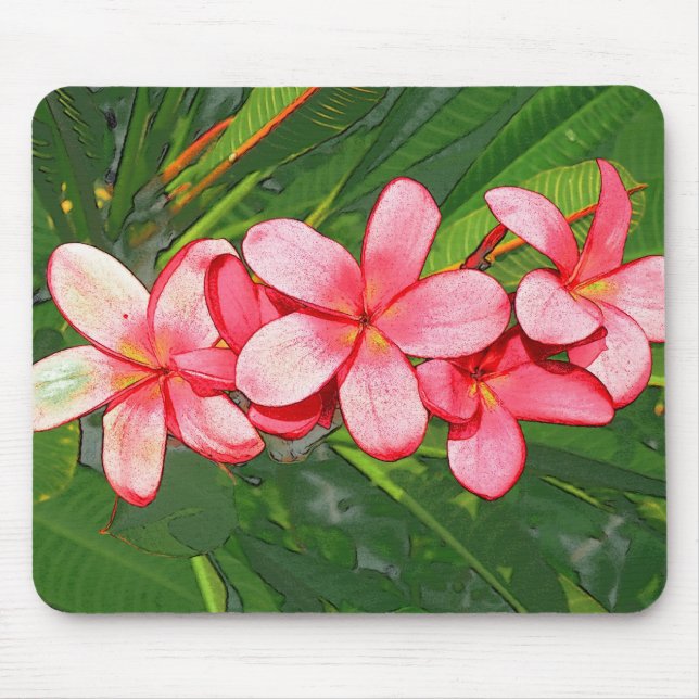 Tapis De Souris Plumeria (Devant)