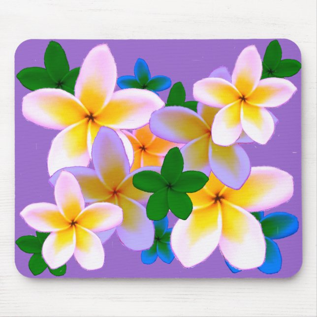 Tapis De Souris Plumeria (Devant)