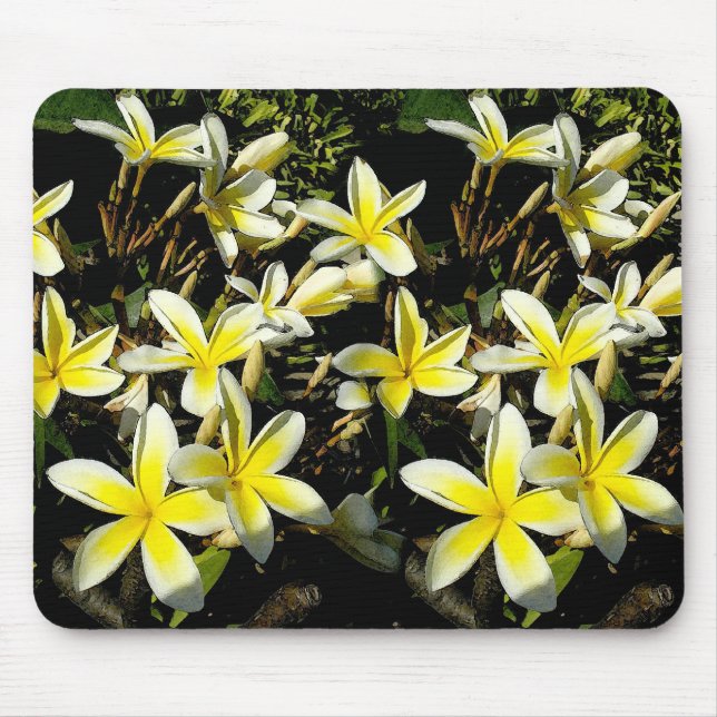 Tapis De Souris Plumeria Mouspad (Devant)