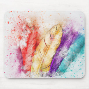 Tapis De Souris Plumes