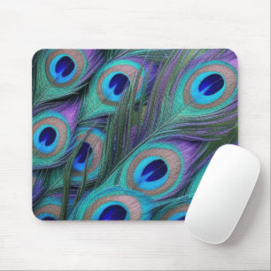 Tapis De Souris Plumes de paon