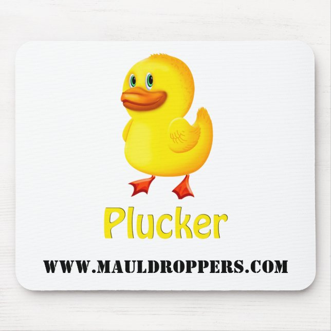 Tapis De Souris Plumeur Mousepad de canard de Mauldroppers (Devant)