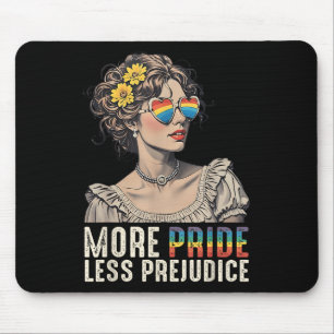 Tapis De Souris Plus de fierté moins de préjugés Lgbt Queer Art Vi