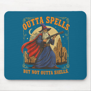 Tapis De Souris Plus de sorts mais pas sans coquilles Magicien Fan