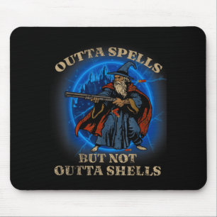 Tapis De Souris Plus de sorts mais pas sans coquilles Vintage
