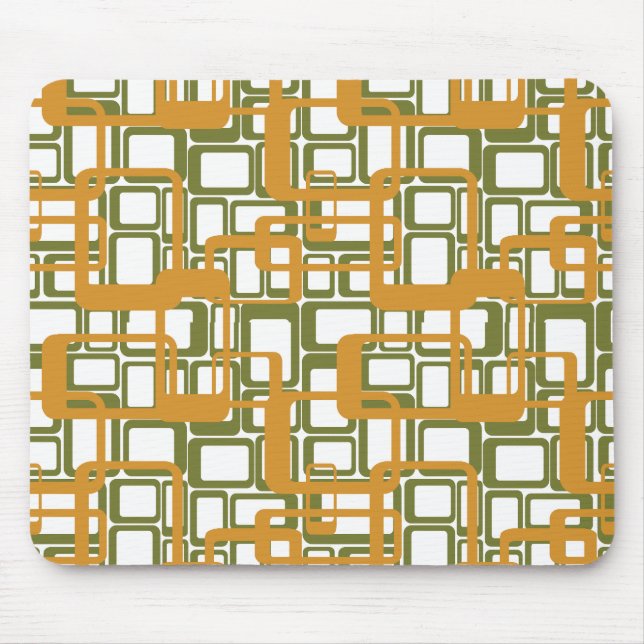 Tapis De Souris Plus D'Ouverture Des Rectangles Modernes Du Milieu (Devant)