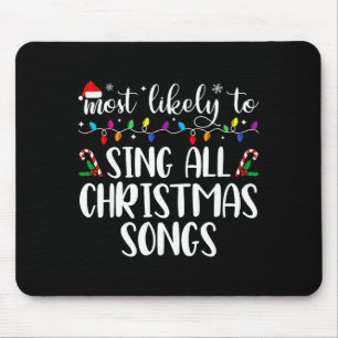 Tapis De Souris Plus susceptible de chanter toutes les chansons de