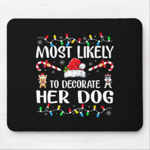 Tapis De Souris Plus Susceptible de Décorer Son Famille de Chien d