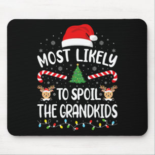 Tapis De Souris Plus susceptible de gâter la blague de famille des