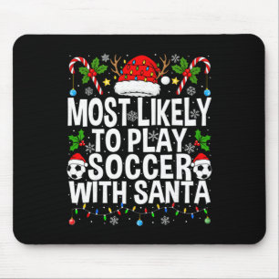 Tapis De Souris Plus susceptible de jouer au football avec le Père