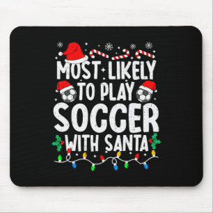 Tapis De Souris Plus susceptible de jouer au football avec le Père