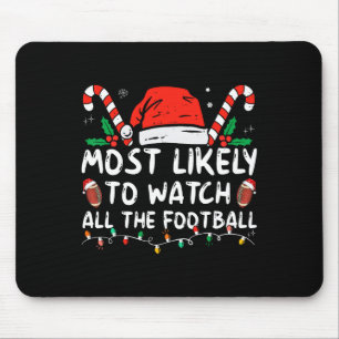 Tapis De Souris Plus Susceptible De Regarder Tous Les Matchs De Fo